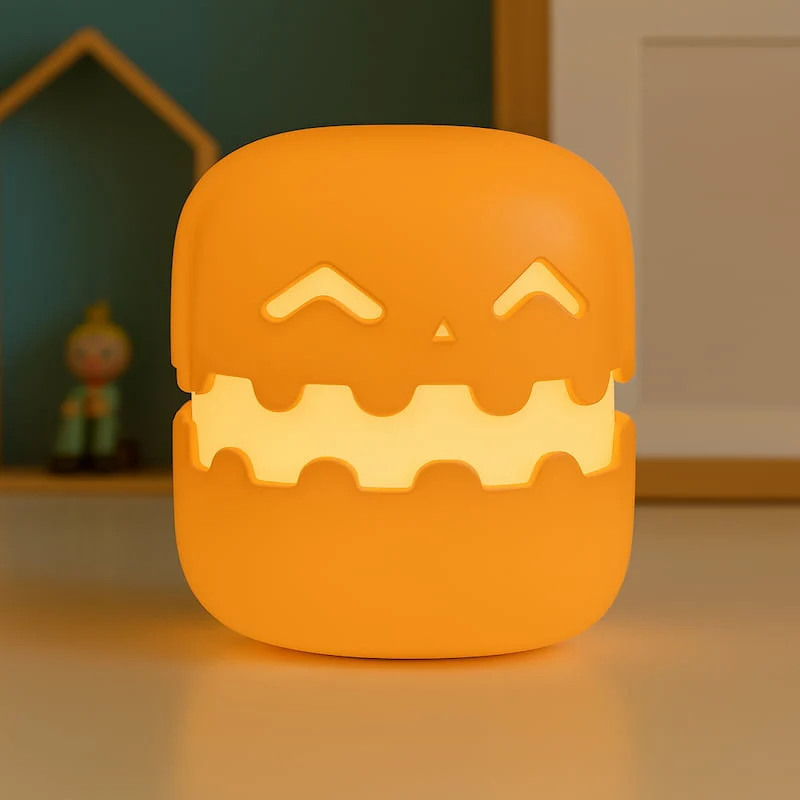 Veilleuse citrouille halloween