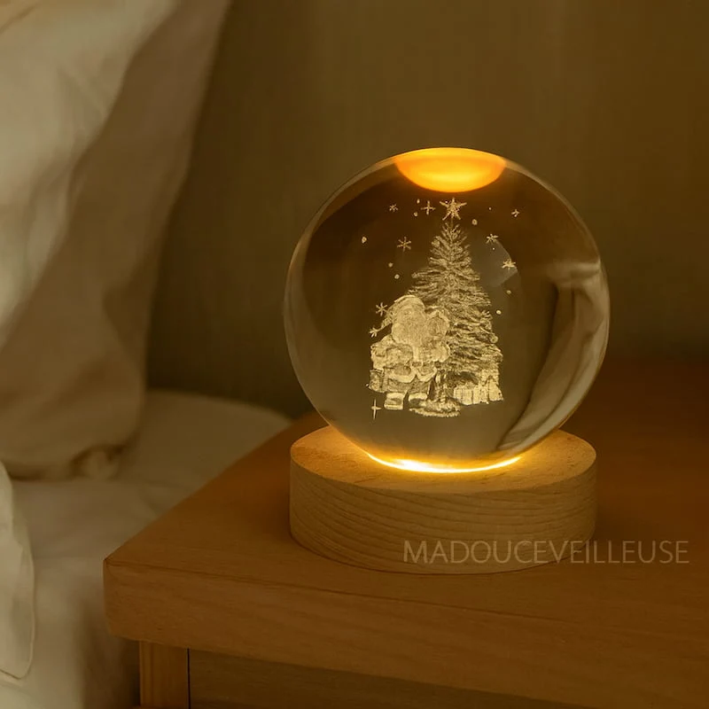 Veilleuse boule de Noël - ShinyXmas
