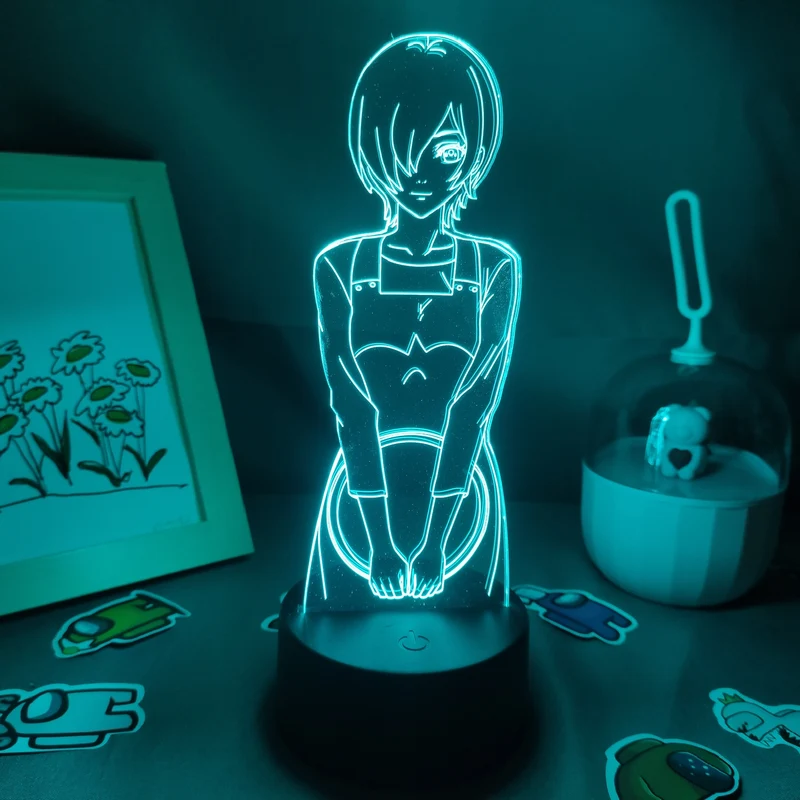 Tokyo Ghoul Kaneki Ken 3D LED Lampe mit wechselnden Farben