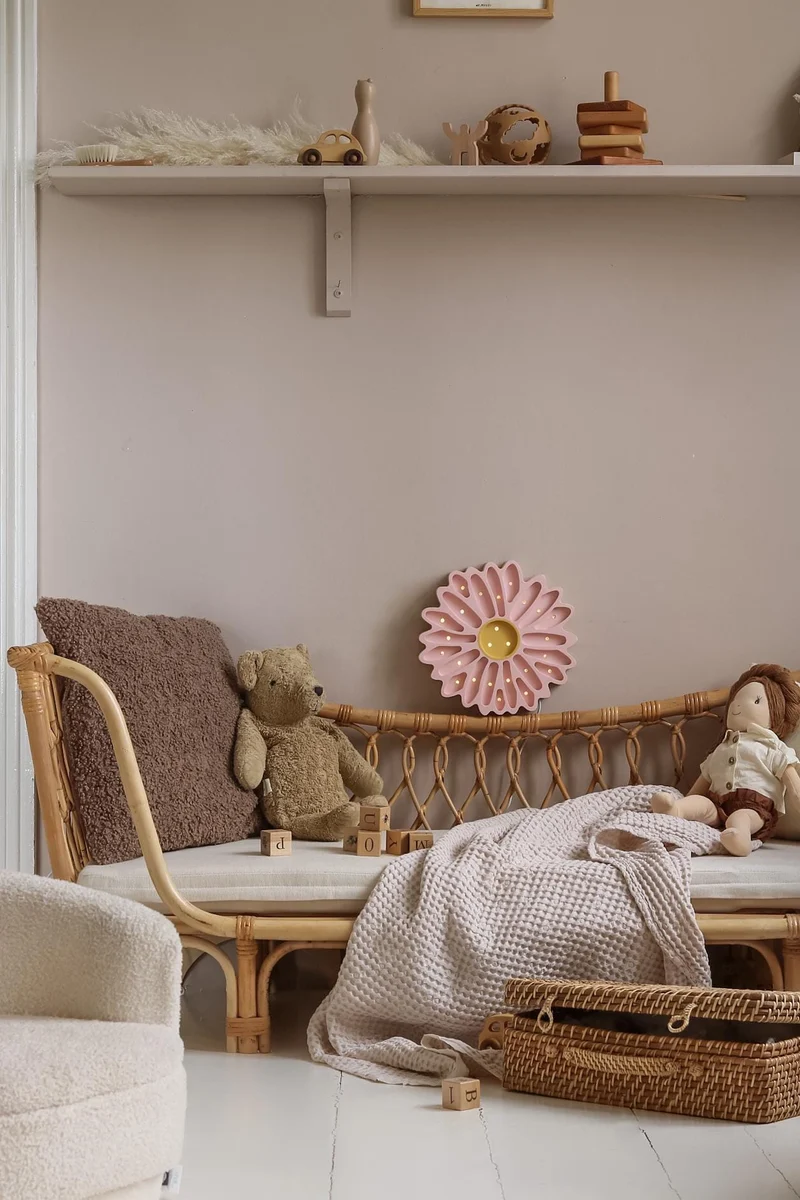 Little Lights Daisy Night Light | Powder Pink