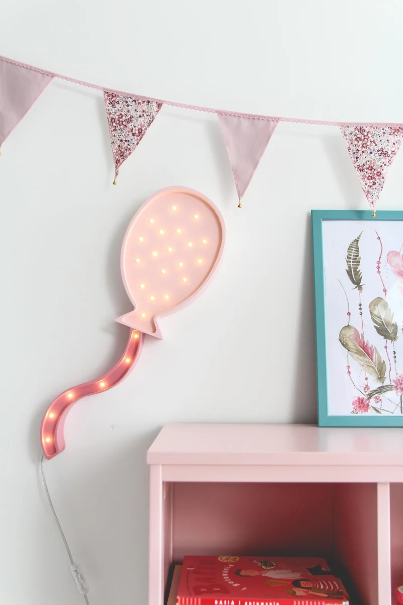 Little Lights Balloon Night Light | Pink