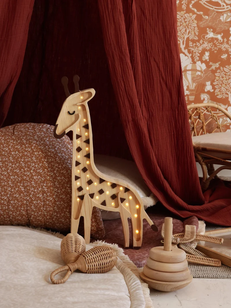 Little Lights Giraffe Night Light | Serengeti Wood