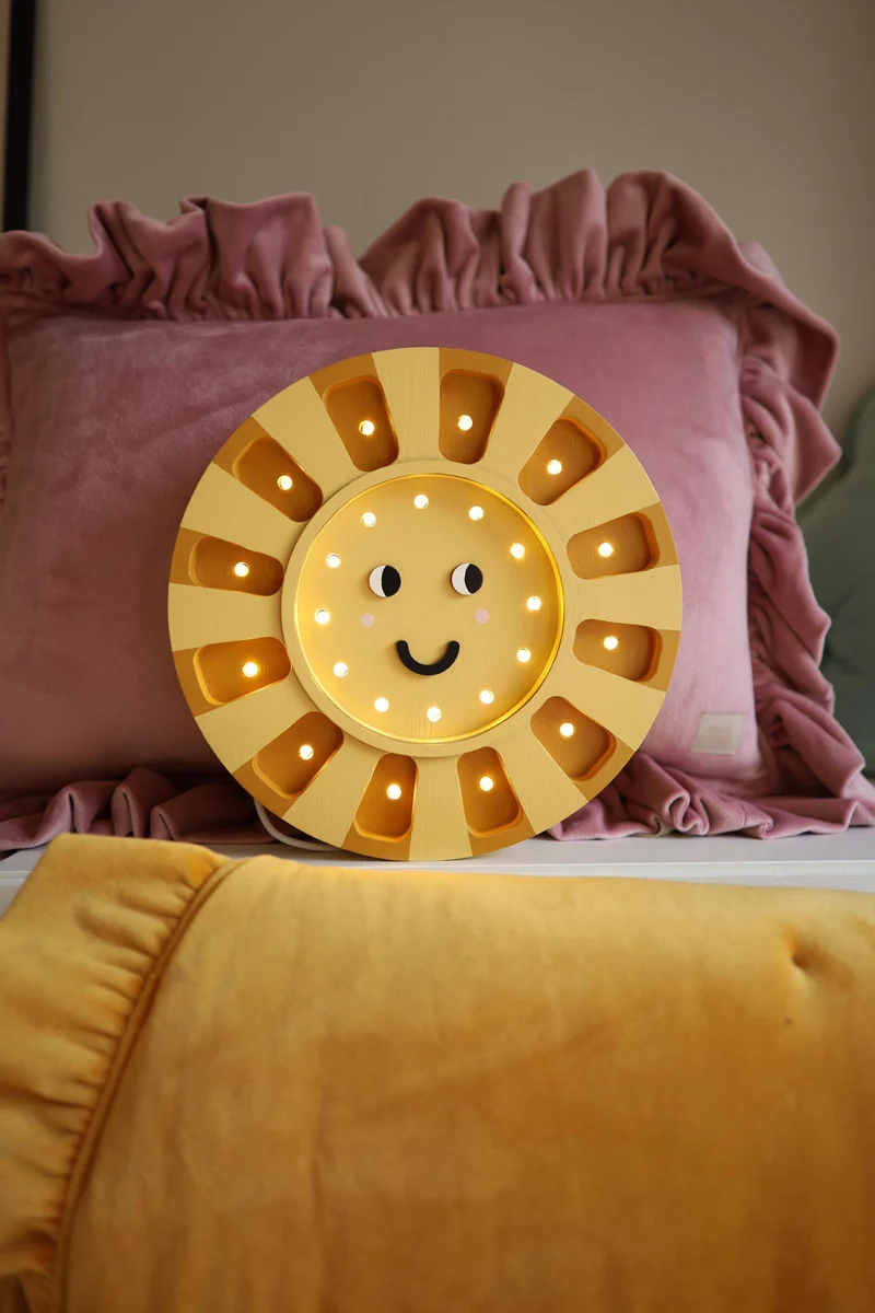 Little Lights Sun Night Light | Summer Yellow