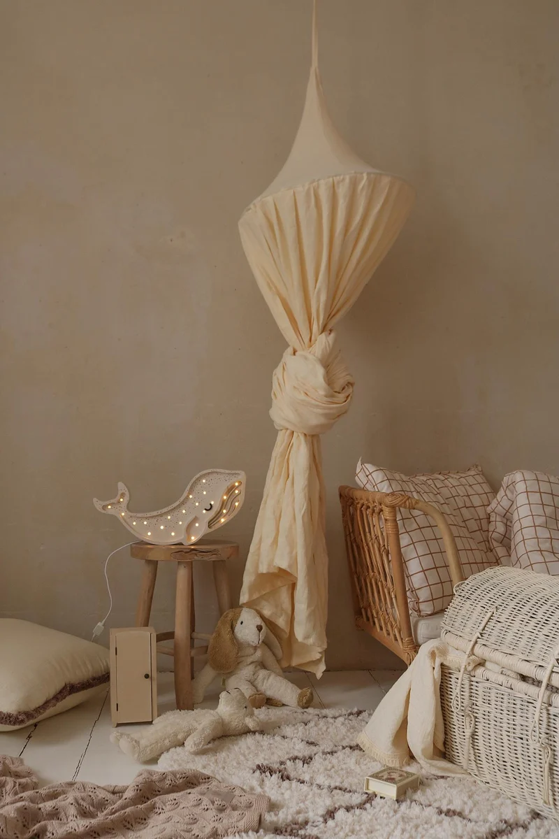 Little Lights Whale Night Light | Albino White