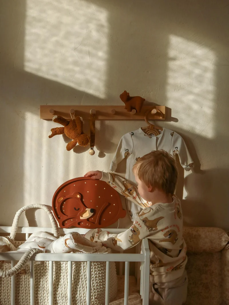 Little Lights Bear Night Light | Forest Brown