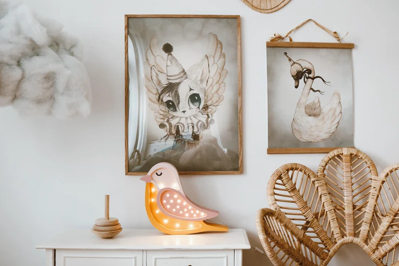 Little Lights Bird Night Light | Honey Rose