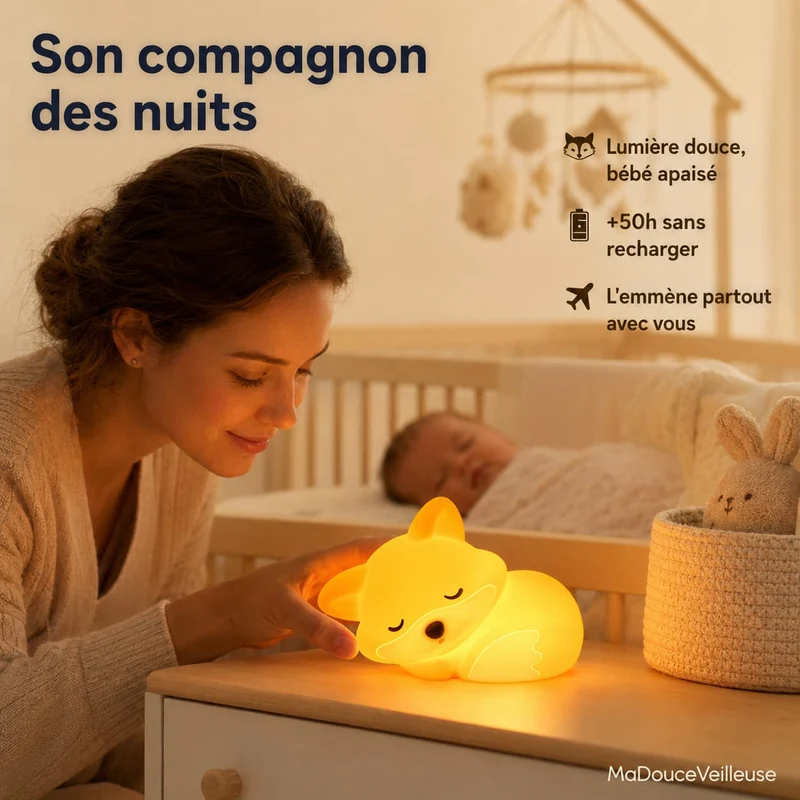Veilleuse renard bébé - BabyFox
