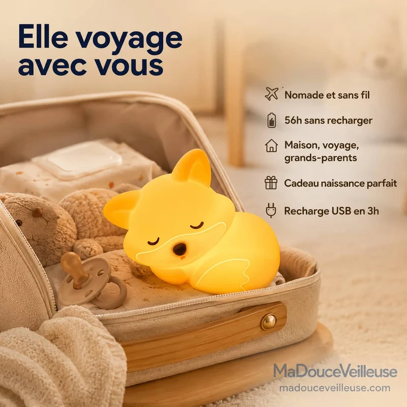 Veilleuse renard bébé - BabyFox