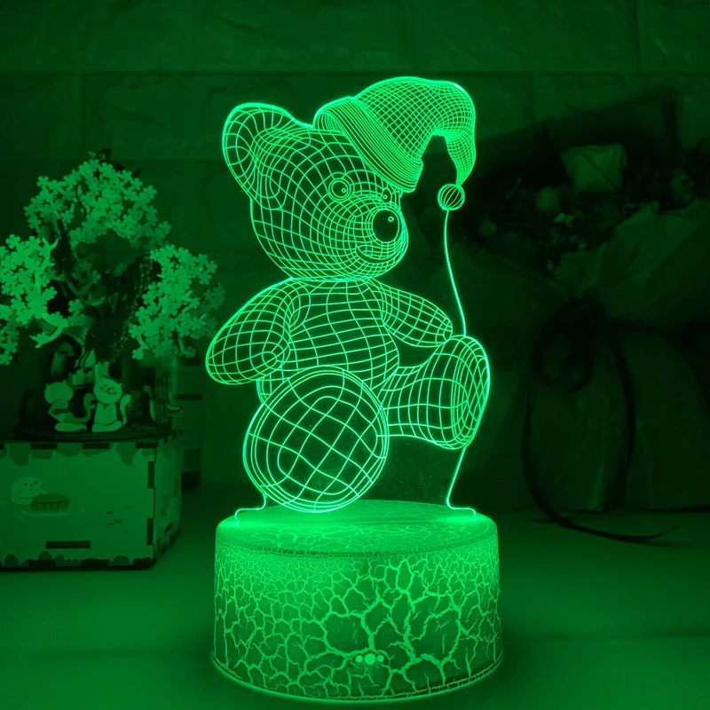 Niedlicher Teddybär Nacht Lampe Nachtlicht