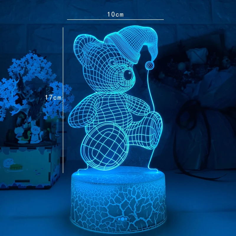Niedlicher Teddybär Nacht Lampe Nachtlicht