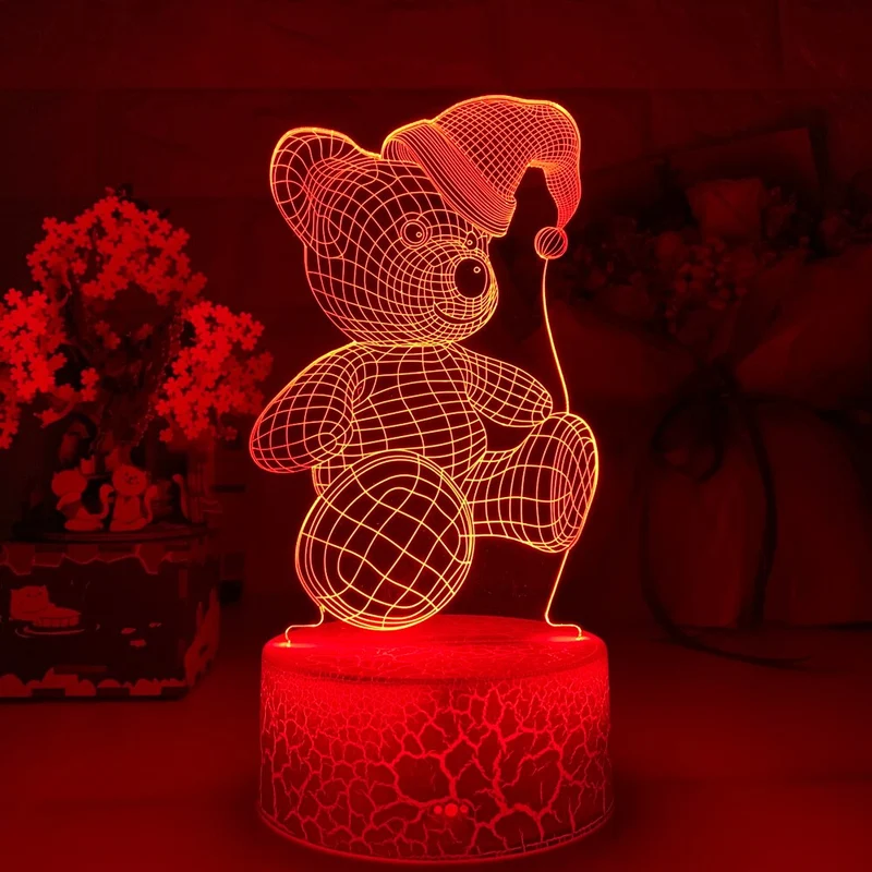 Niedlicher Teddybär Nacht Lampe Nachtlicht