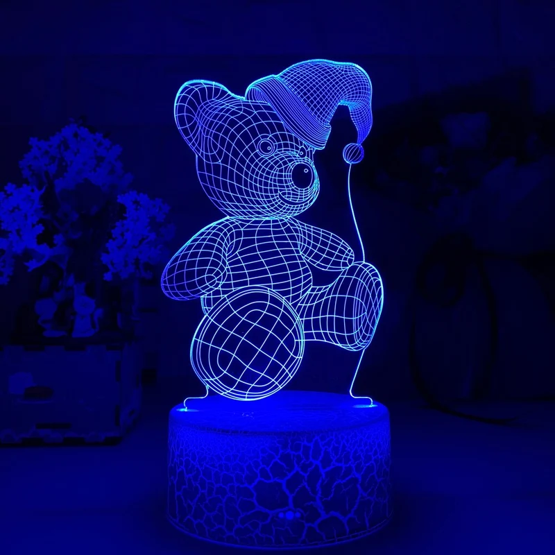 Niedlicher Teddybär Nacht Lampe Nachtlicht