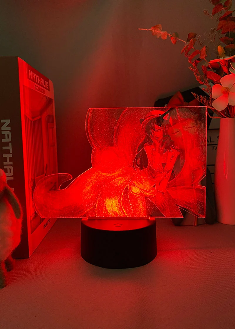 League of Legends The Nine-Tailed Fuchs Nachtlicht Nachtlampe