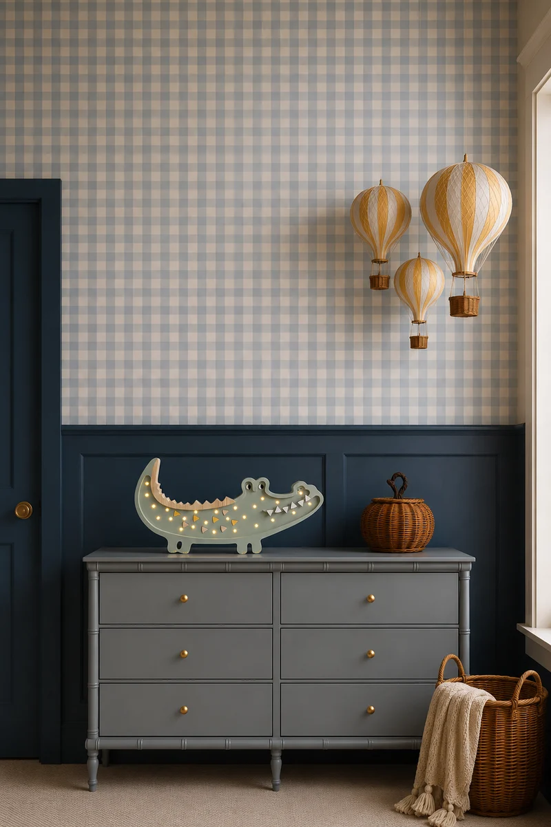 Little Lights Crocodile Night Light | Khaki Pastel