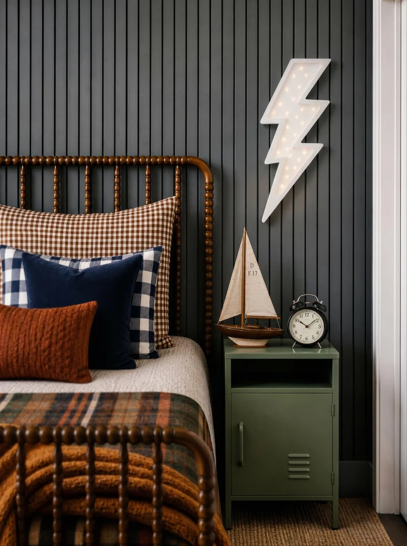 Little Lights Lightning Bolt Night Light | White
