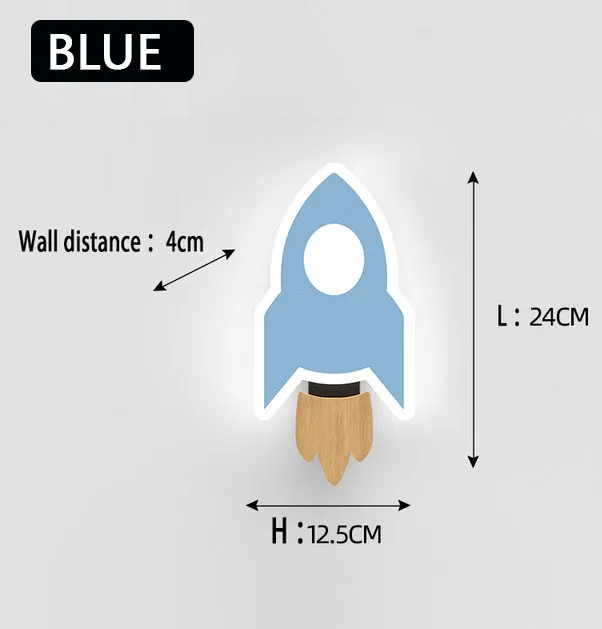 Veilleuse murale fusée | RocketDream