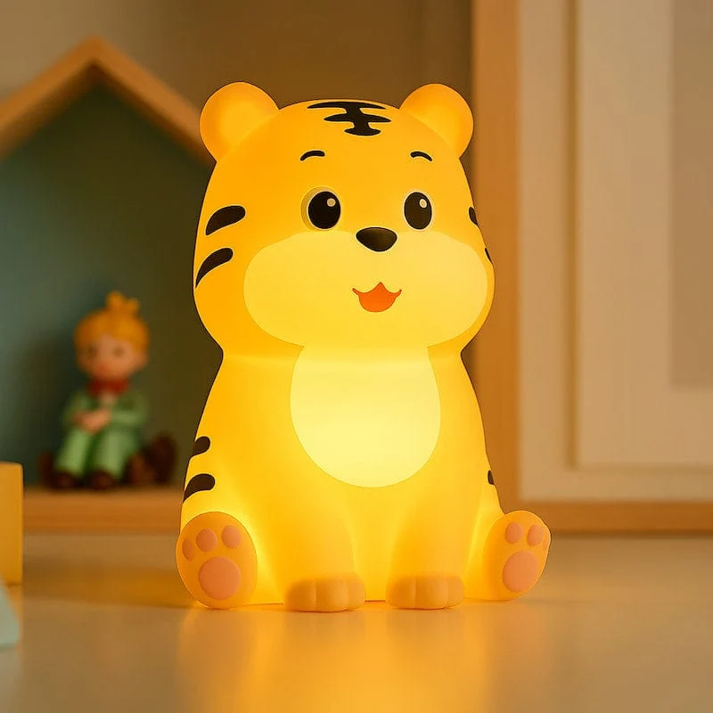 Veilleuse tigre en silicone - TigerLuz