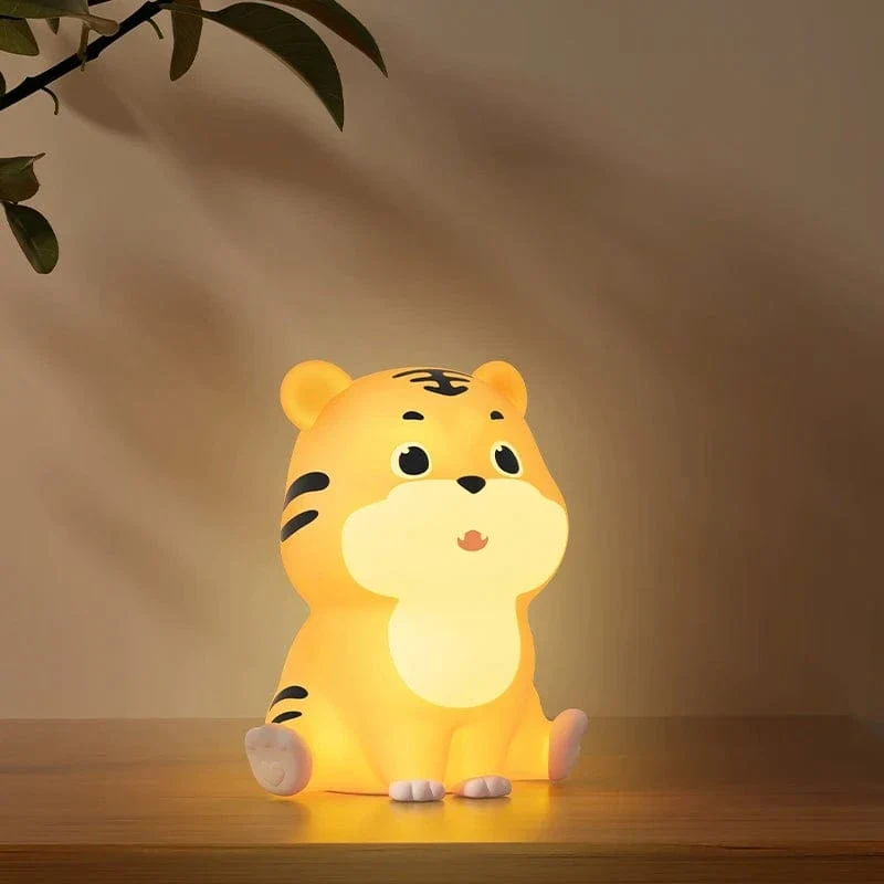 Veilleuse tigre en silicone - TigerLuz