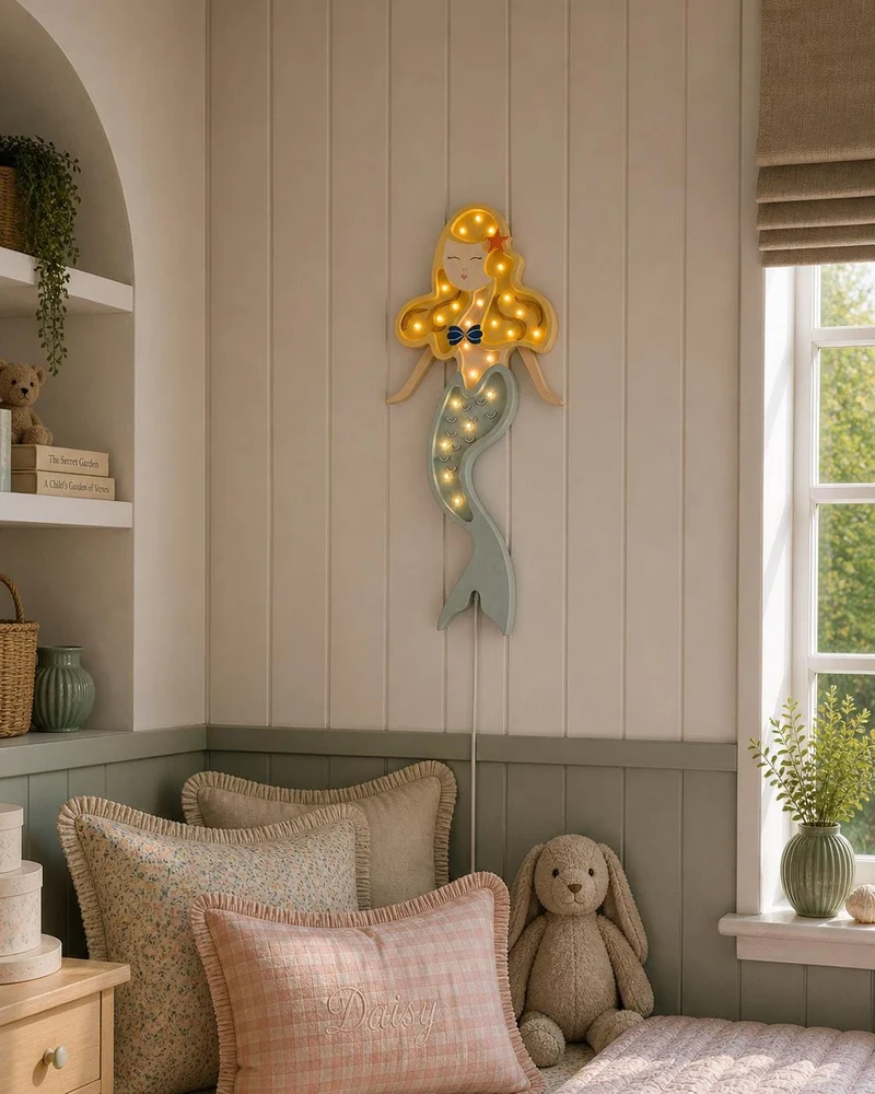 Little Lights Mermaid Night Light | Blond
