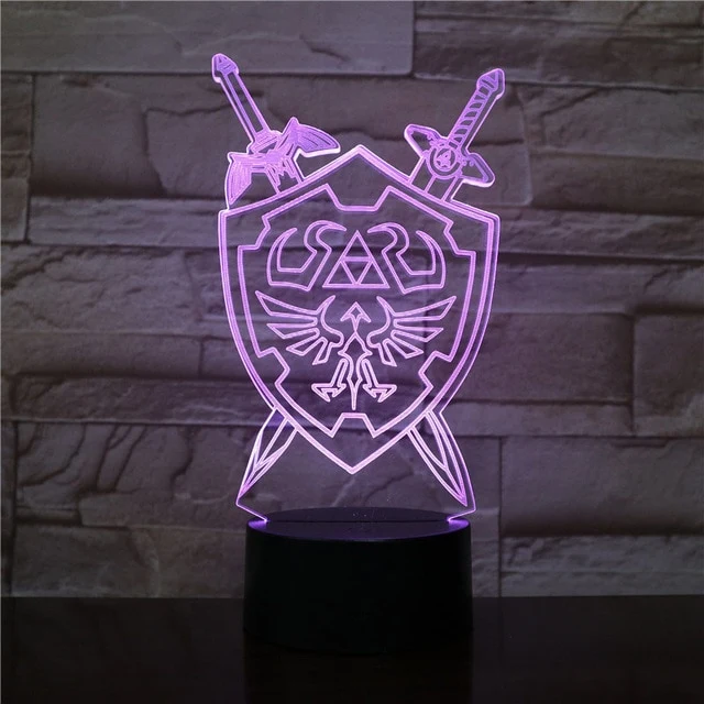 The Legend of Zelda Lampe Nachtlampe, Licht, Tischlampe