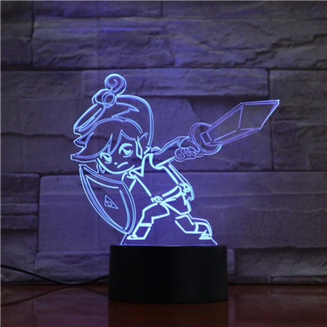 The Legend of Zelda Lampe Nachtlampe, Licht, Tischlampe