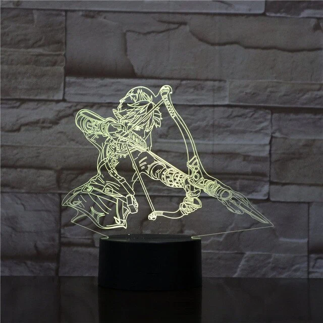 The Legend of Zelda Lampe Nachtlampe, Licht, Tischlampe