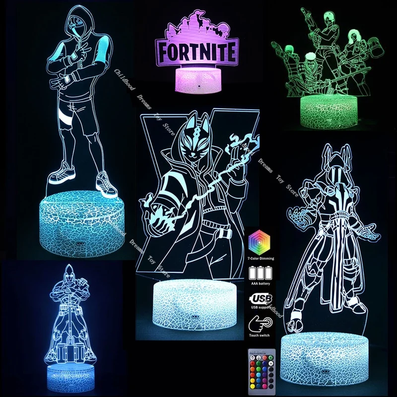 Fortnite LED Lampe Nachtlicht