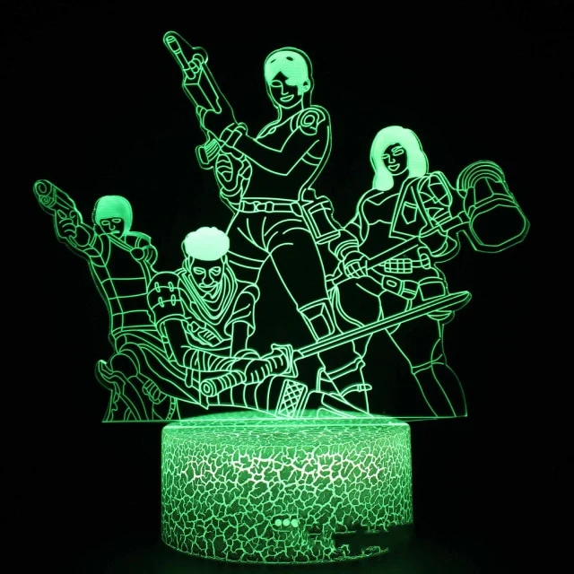 Fortnite LED Lampe Nachtlicht