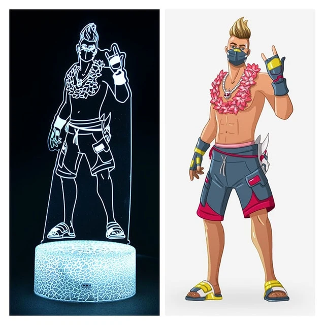 Fortnite LED Lampe Nachtlicht