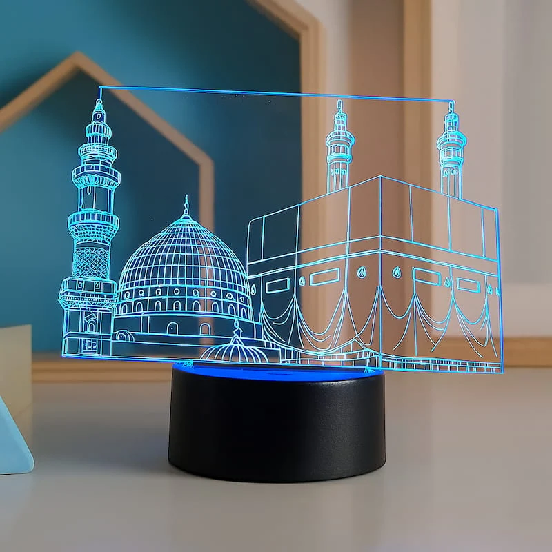 Veilleuse islamique Mosquée 3D | MosQura
