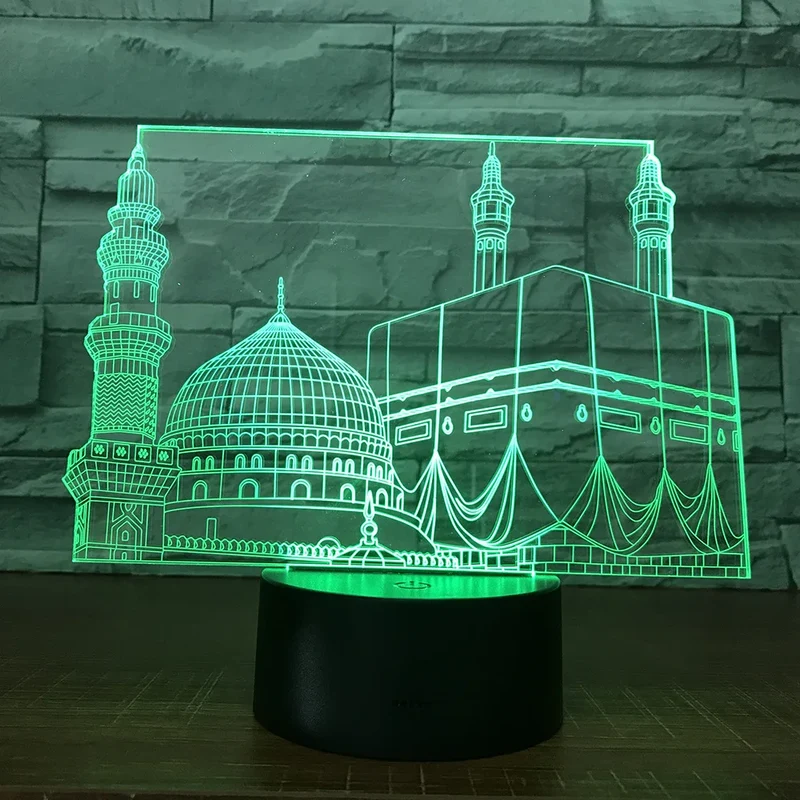 Veilleuse islamique Mosquée 3D | MosQura