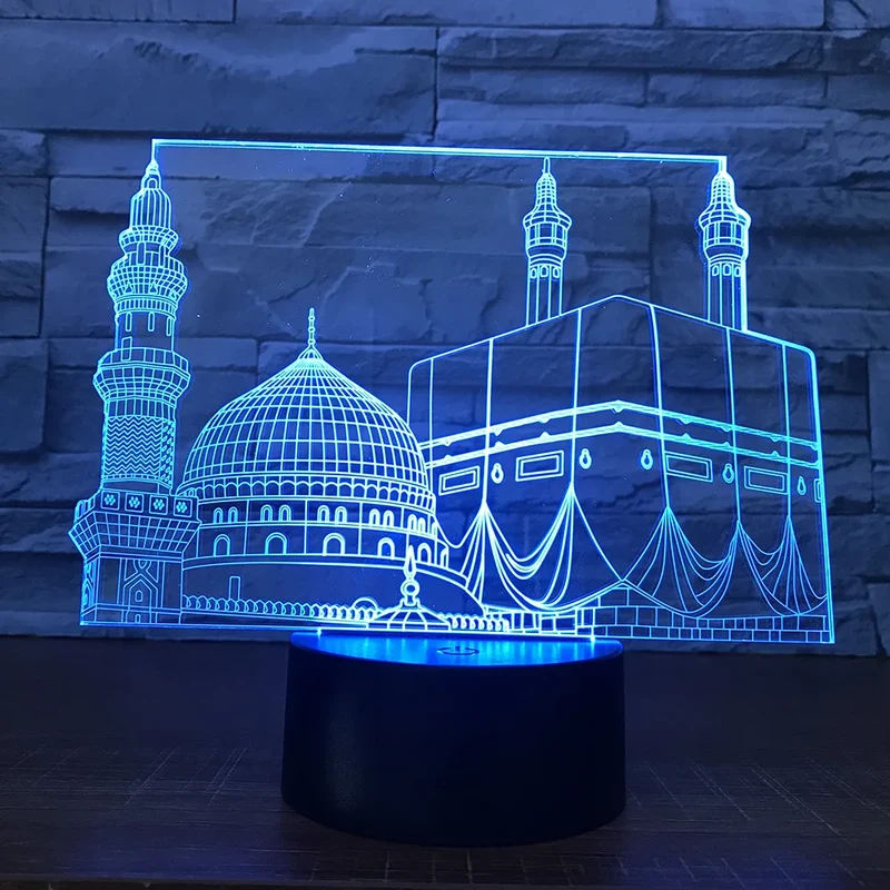 Veilleuse islamique Mosquée 3D | MosQura