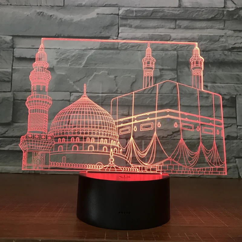 Veilleuse islamique Mosquée 3D | MosQura