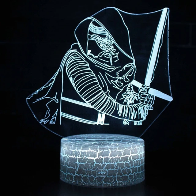 Star Wars R2D2 BB-8, Darth Vader, Todesstern 3D Lampe Nachtlicht