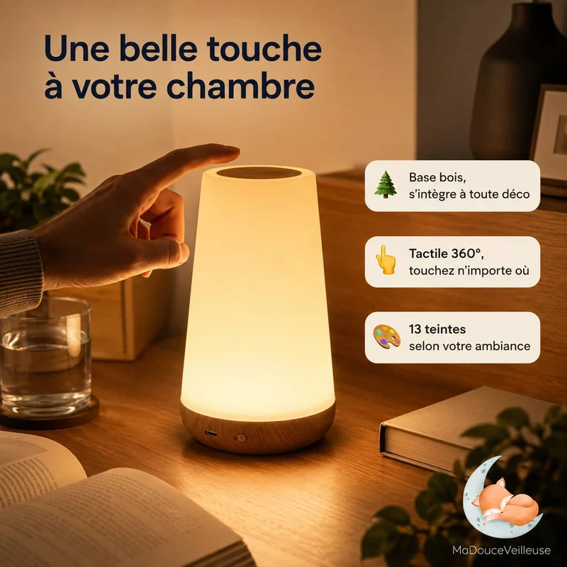 Veilleuse rechargeable - SoftTouch