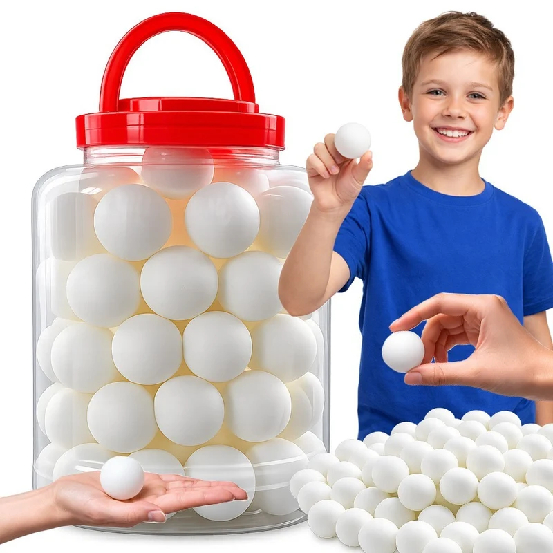 Tischtennisbälle Weiß 40mm Ping Pong Bälle Training Freizeit