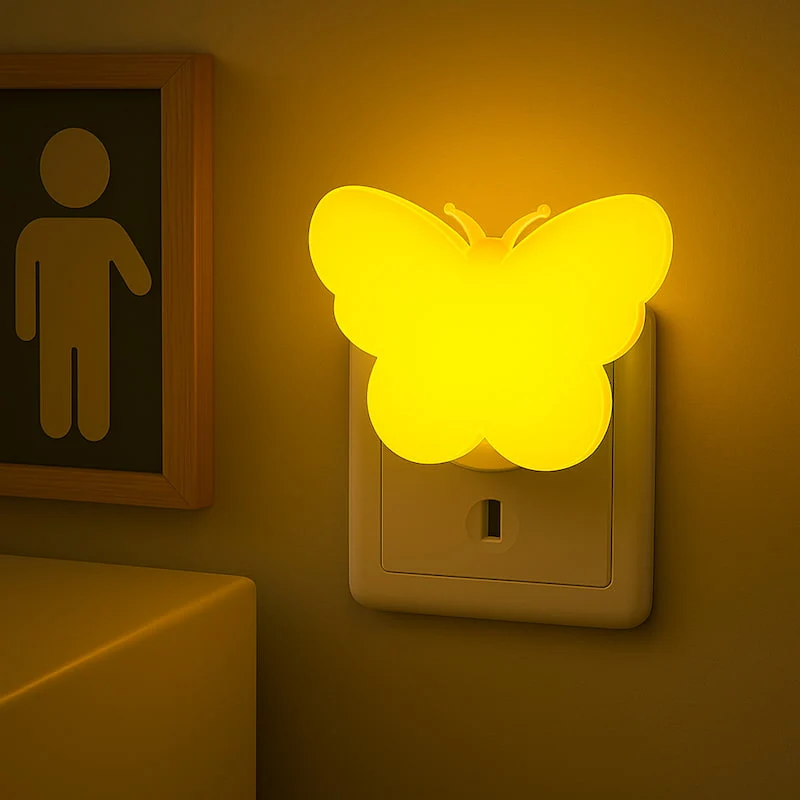 Veilleuse papillon sur prise - Plug&Fly