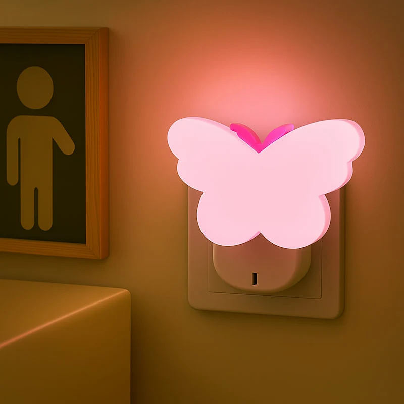 Veilleuse papillon sur prise - Plug&Fly