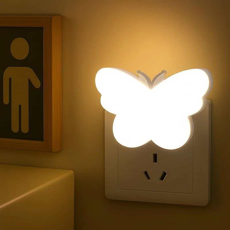 Veilleuse papillon sur prise - Plug&Fly
