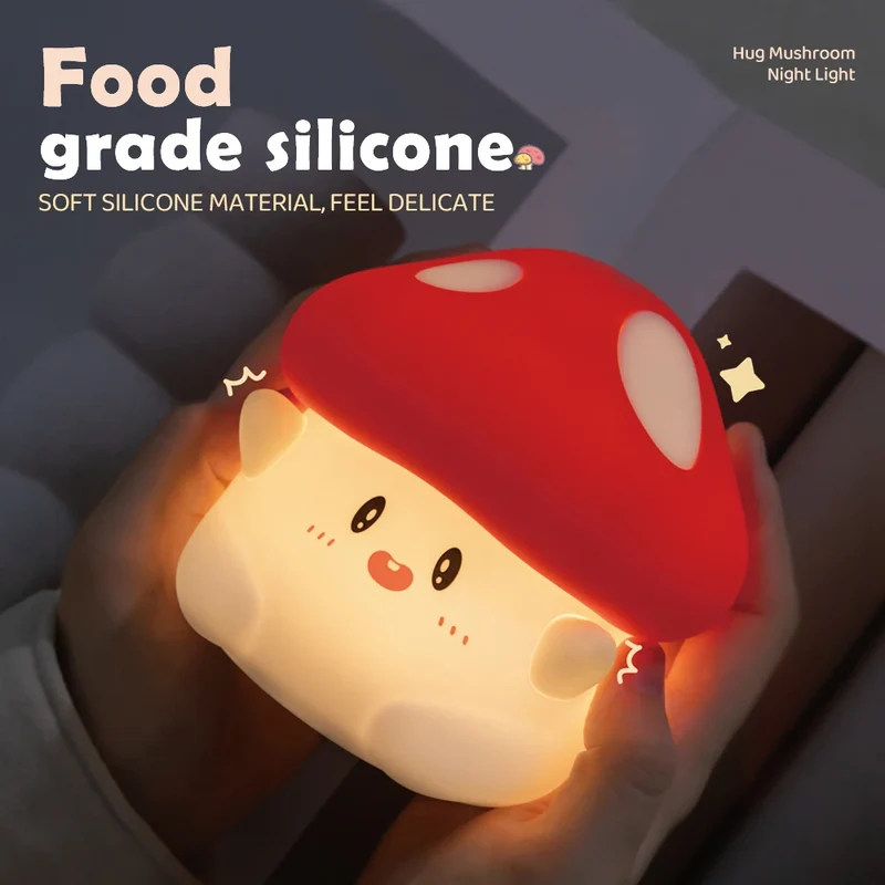 Veilleuse champignon bébé - Champidou