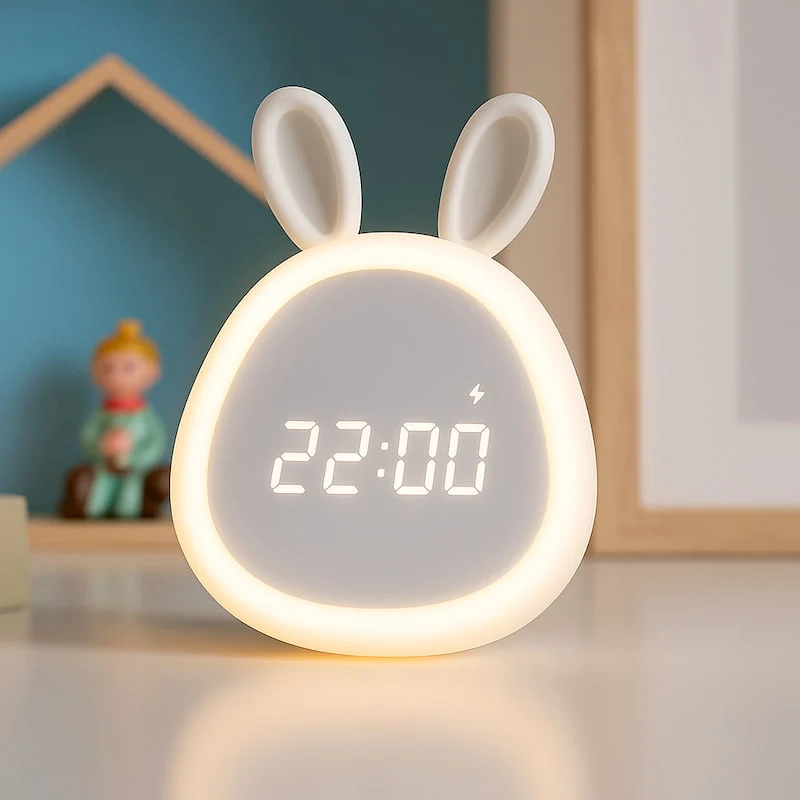 Veilleuse lapin réveil - BunnyRise