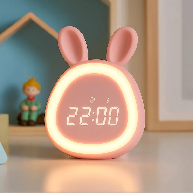 Veilleuse lapin réveil - BunnyRise