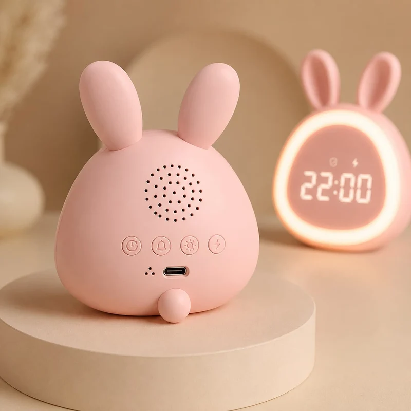 Veilleuse lapin réveil - BunnyRise