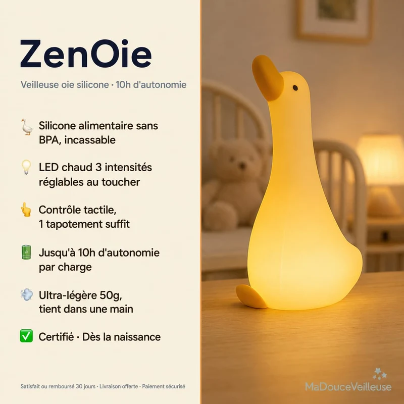Veilleuse oie - ZenOie