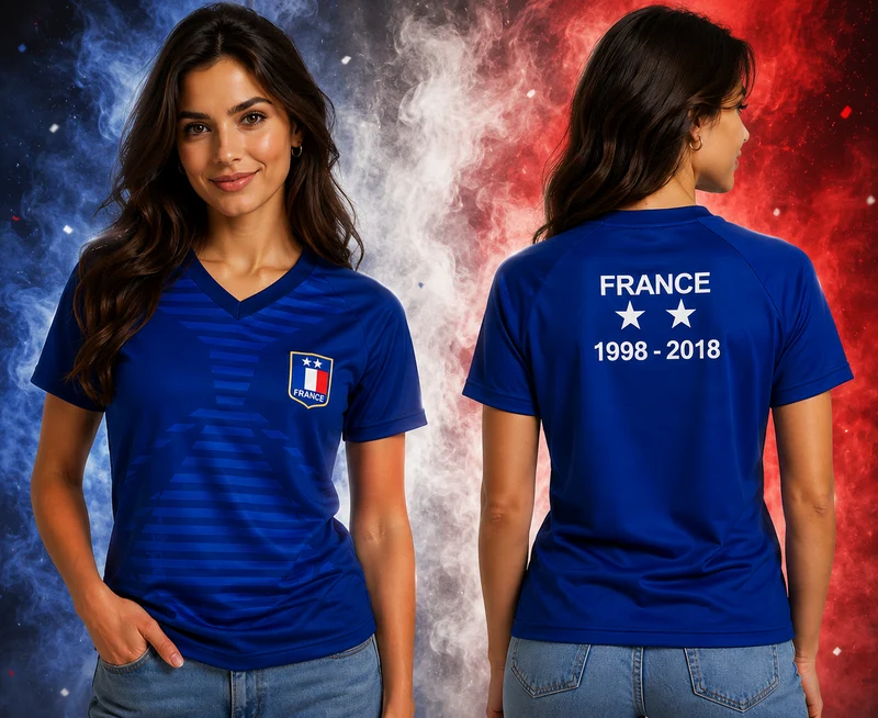 Frankreich Fanartikel WM EM Shirt Schal Flagge Horn Auswahl