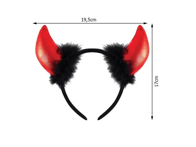 Halloween Teufel Stirnband Hörner Karneval Kostüm Party Zubehör 👹🎃