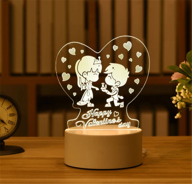3D Lampe Deko Tischlicht in vielen verschiedenen Motiven