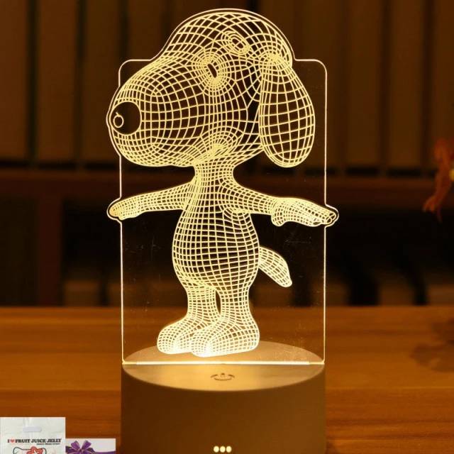 3D Lampe Deko Tischlicht in vielen verschiedenen Motiven