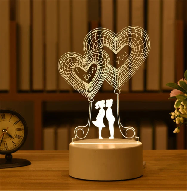3D Lampe Deko Tischlicht in vielen verschiedenen Motiven
