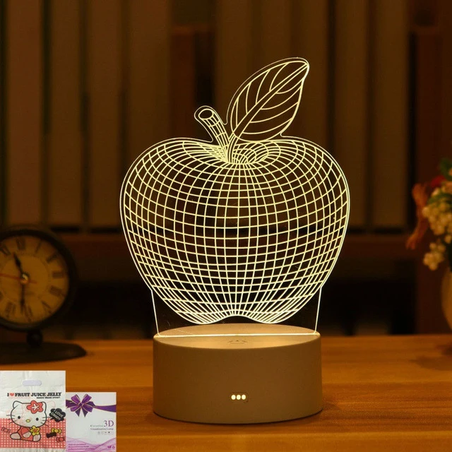 3D Lampe Deko Tischlicht in vielen verschiedenen Motiven